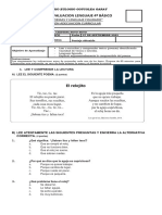 EVALUACION LENGUAJE SEPTIEMBRE Adecuado