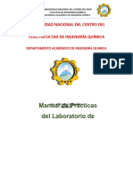 Manual de Practicas. Quimica General