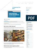 11 Best Practices For Organizing Your B... Files & Folders - EZComputer Solutions
