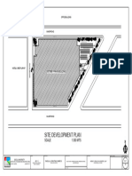 Site Development Plan: Scale 1:350 Mts