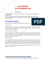 IELTS Speaking Lesson 123