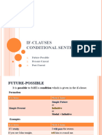 Fdocuments - in - If Clauses Conditional Sentences 56bbf3976df5f