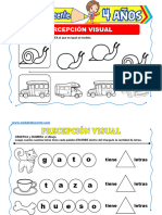 Percepción Visual para Niños de 4 Años