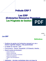 Prélude ERP 7 Les Erp (Enterprise Resource Planning)