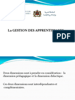 Gestion Des Apprentissages