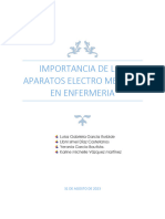 Importancia de Los Aparatos Electromedicos