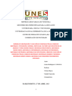 Monografia Sobre Evidencias Físicas o Indicios Materiales Concepto, Fuentes, División y Localización