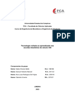 NC103 - Tecnologia Voltada Ao Aprendizado Nas Escolas Brasileiras Do Século XXI