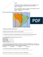 Atividades Fusos Horários