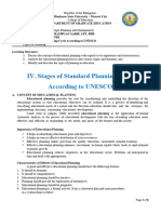 PEM 304 (Planning Cycle & Types of Planning)