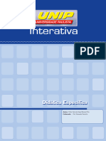 Didática Específica - Livro Texto I