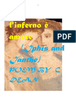 L'inferno È Amore Iphis & Ianthe Elizabethan Sonnet Cycle Sequence Erotic Poetry