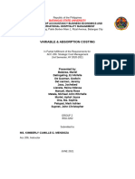 Variableabsorption Costing