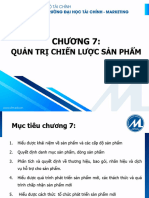 Chương 7 QT Sản Phẩm