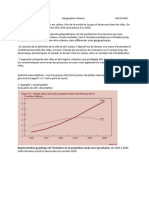 CM Géographie Urbaine