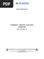 Internship Guidelines SoM 2022-24