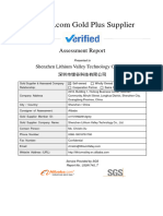 Supplier Assessment Report-Shenzh