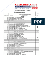 MBA I SEM II MID Consolidated Marks Statement CCM