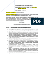 Politica de Seguridad y Salud Ocupaciona