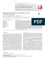 Multisensory Cortical Processing and Dysfunction Across The Neuropsychiatric Spectrum