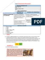 DIA 18 AGOSTO MATEMATICAComparamos Fracciones I