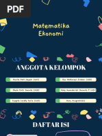 Matematika Ekonomi