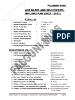 X Bio Masterkey Dates Discoveries, Full Forms, Diagram 22 - 23