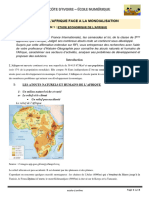 Etude Economique de Lafrique-Ok