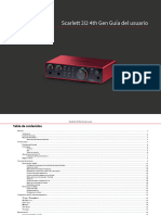 Scarlett 2i2 4th Gen User Guide-Pdf-Es 0