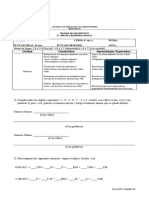 Diagnóstico 6º Básico