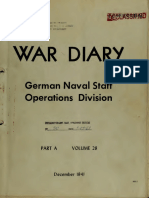 War Diary German N 281941 Germ