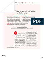 El Papel de Las Funciones Ejecutivas en La Lectura (Cuadernos de Pedagogia N 541 Pag 94 Tema Del Mes)