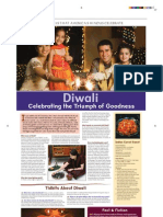 Hindu Festival Diwali Broadsheet Color