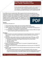 Disposition 10 EMS Offload - Transition of Care Policy 2022