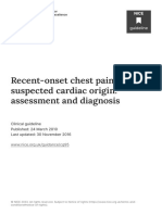 NICE Chest Pain Guideline