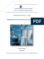 Regulamento Dos Laboratórios de Física e Química 12-13