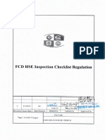 CMIT-000-FCD-00.08-190045-0 FCD HSE Inspection Checklist Regulation Updated