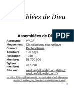 Assemblées de Dieu - Wikipédia