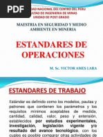 1º Clase - Estandares de Operaciones