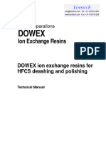 Dowex Ion Exchange Resins Technical Manual L