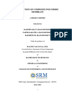 Hydrophobic Polymer Membrane