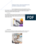 Protocolo y Metodología de Circuitos Eléctricos Monofásicos