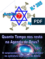 285 - QUANTO TEMPO NOS RESTA NA AGENDA DE DEUS - Parte 1