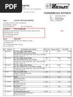 Commercial Invoice