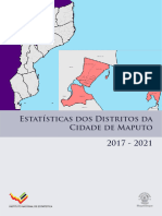 Estatisticas Dos Distritos Da Cidade de Maputo - 2017 - 2021