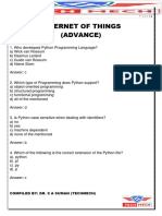 MCQ Iot Advance