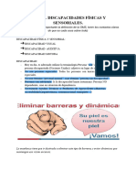 Tema 4. Discapacidades Físicas y Sensoriales.