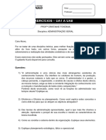 ExercÃ Cios para RevisÃ o Adm Geral - UA 1 A 08