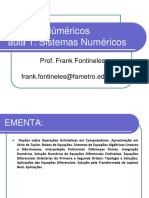 Aula 1 Sistemas Numericos