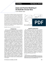 Finite Element Analysis and Practical Modeling of Reinforced Concrete Multi-Bin Circular Silos